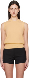 Nothing Written Yellow Emitt U-Neck Wool Vest