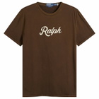 Polo Ralph Lauren Men's Authentic Logo T-Shirt in Copper Brown