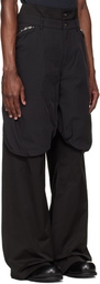 FFFPOSTALSERVICE Black Bolsu Double Layered Trousers