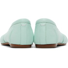 Maison Margiela Green Tabi Ballerina Flats