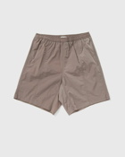 Ami Paris Swim Short Brown - Mens - Swimwear