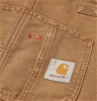 Carhartt WIP - Cotton-Canvas Bib Overalls - Brown