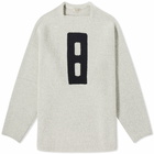 Fear of God Men's 8 Boucle Relaxed Jumper in Grey