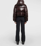 Aztech Mountain Minnie cropped down ski jacket