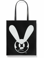 Givenchy - Disney Logo-Print Leather-Trimmed Coated-Canvas Tote Bag