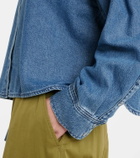 7 For All Mankind Nina cropped denim shirt