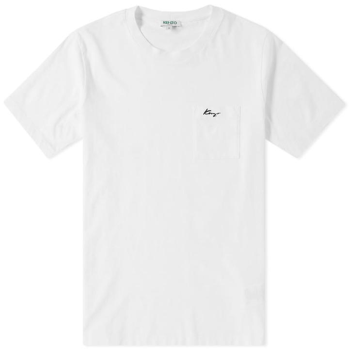 Photo: Kenzo Small Logo Pocket Tee