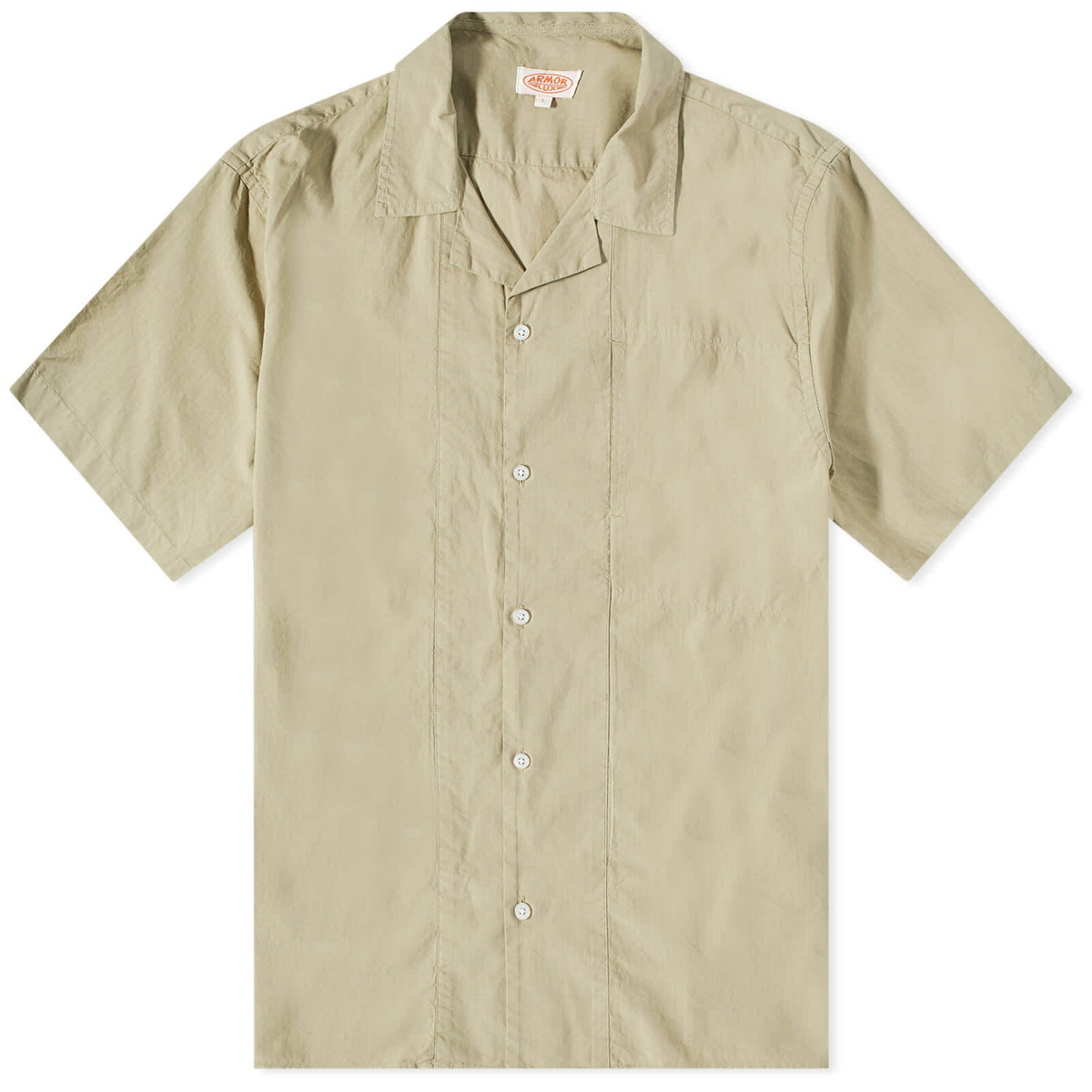 Armor-Lux Men's Ripstop Vacation Shirt in Clay