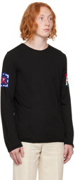 Comme des Garçons Shirt Black Invader Edition Sweater