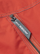 And Wander - Pertex Quantum Air Hooded Jacket - Red