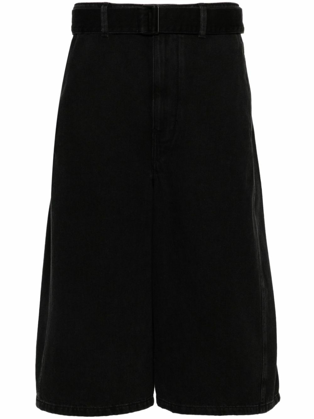 LEMAIRE Black Twisted Denim Shorts Lemaire