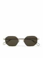 AHLEM - Trocadero Octagon-Frame Gold-Tone Sunglasses