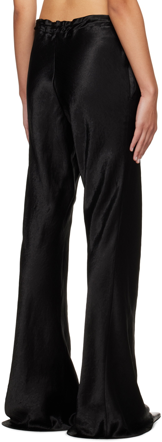 Song for the Mute Black Flared Trousers