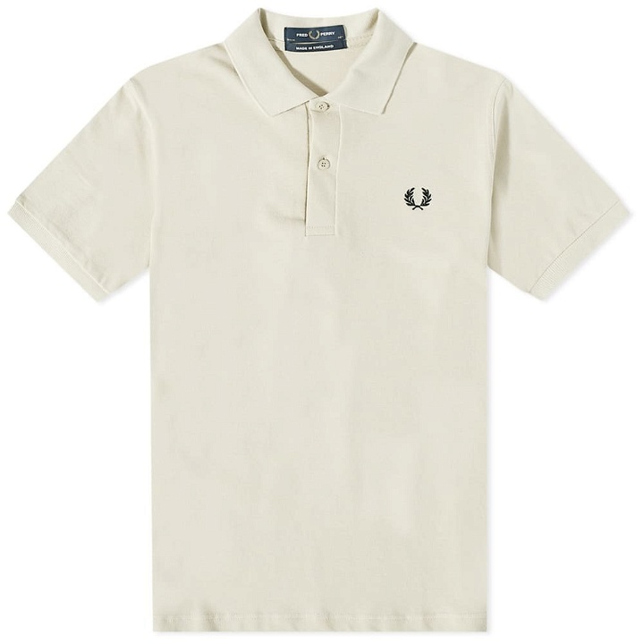 Photo: Fred Perry Men's Originals Plain Polo Shirt in Oatmeal