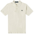 Fred Perry Men's Originals Plain Polo Shirt in Oatmeal