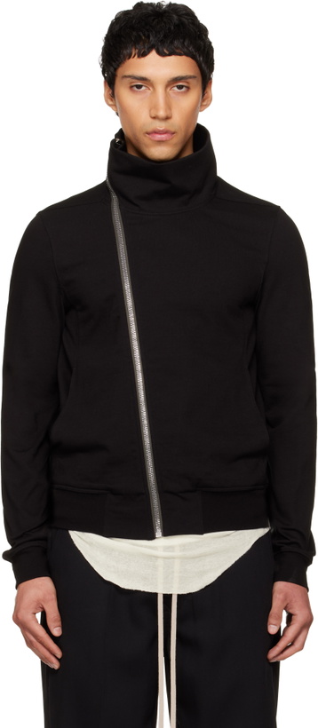Photo: Rick Owens Black Temple Bauhaus Jogger Sweatshirt