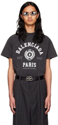 Balenciaga Black College 1917 T-Shirt