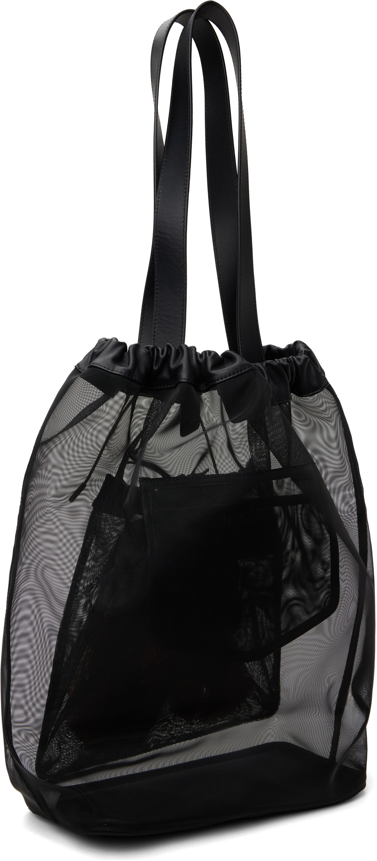 Simone Rocha Black Carnation Pocket Tote