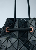 Bao Bao Issey Miyake Wring Denim Drawstring Bag