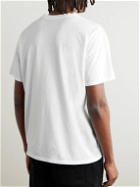 Les Tien - Inside Out Cotton-Jersey T-Shirt - White