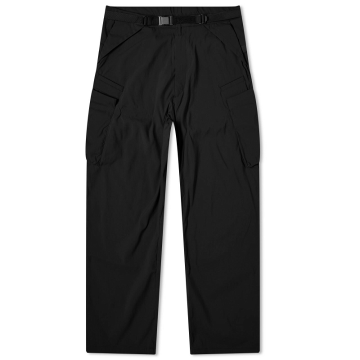Photo: Acronym Men's Nylon Stretch Cargo Trousers in Black