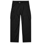 Acronym Men's Nylon Stretch Cargo Trousers in Black