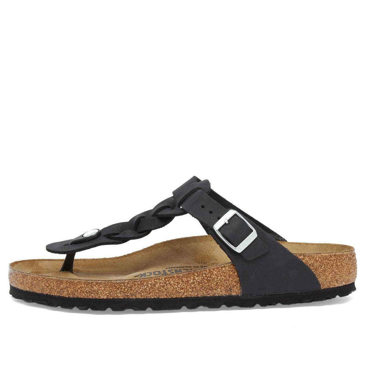 Birkenstock Women's Gizeh Braided in Black