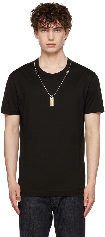 Photo: Dolce & Gabbana Black Reborn To Live T-Shirt