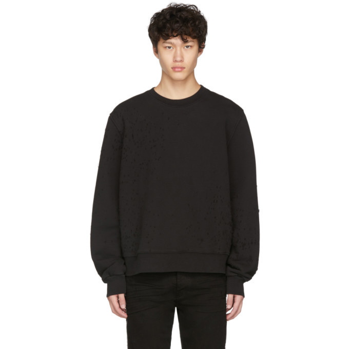 Photo: Amiri Black Shotgun Sweatshirt