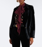 Etro Beaded velvet vest