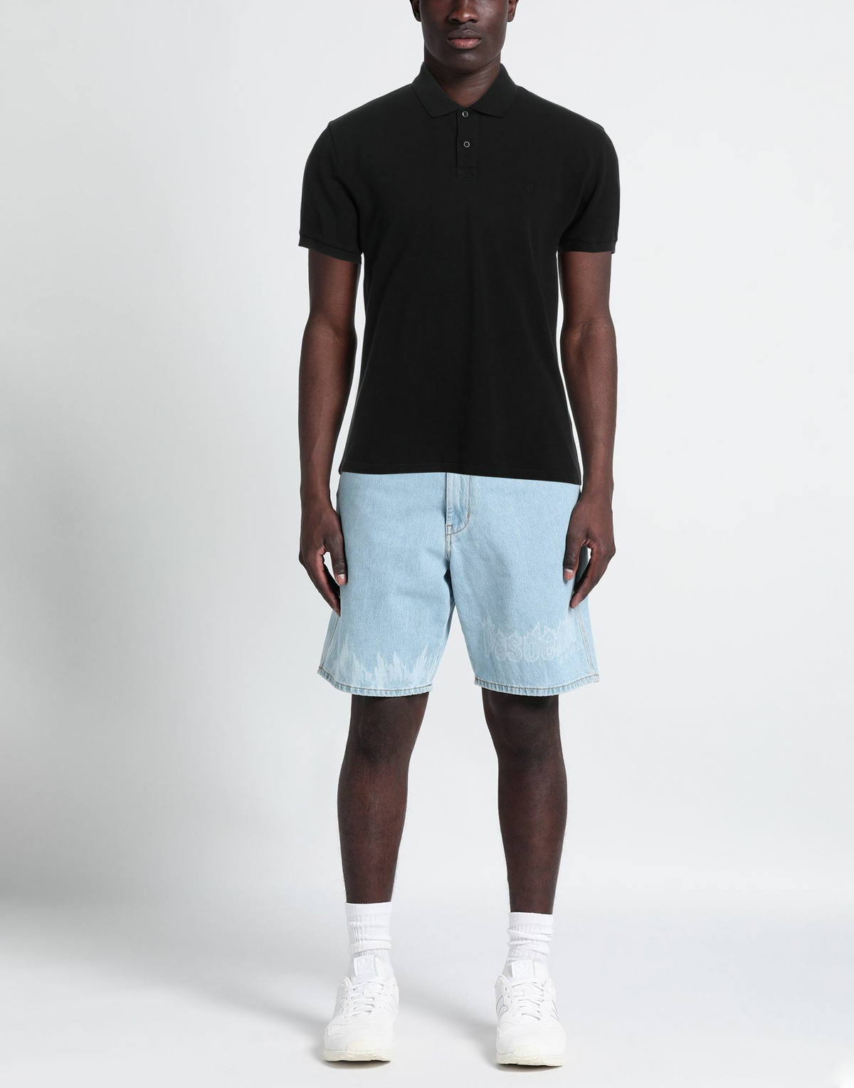 Dondup Mens Polo shirt in Black