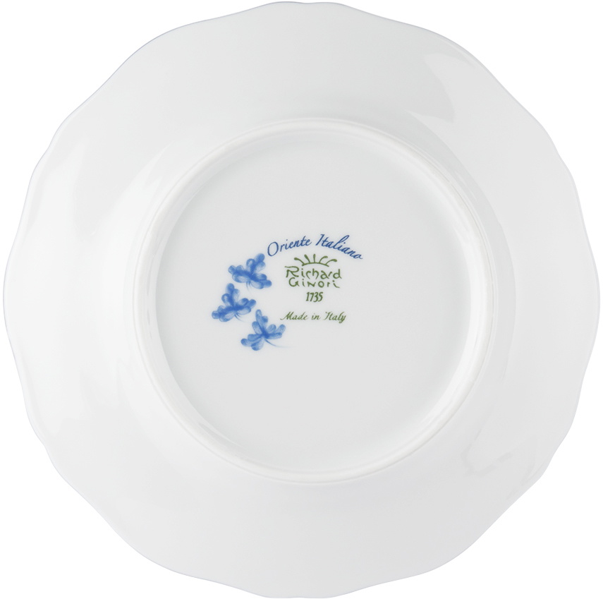 Ginori 1735 Green Oriente Italiano Bread Plate