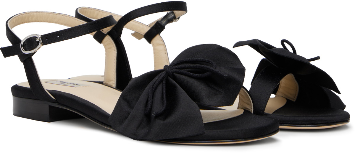 Repetto Black Janice Sandals
