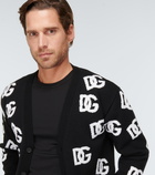 Dolce&Gabbana - Logo intarsia wool cardigan