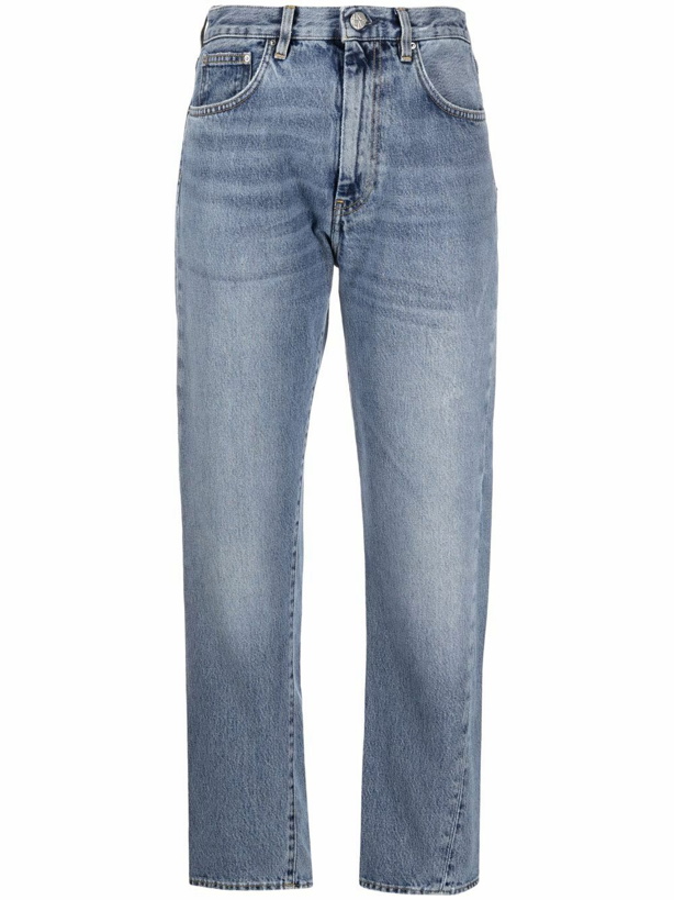 Photo: TOTEME - Straight Leg Cropped Denim Jeans