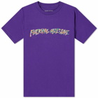 Fucking Awesome Men's Gum Stamp T-Shirt in Purple