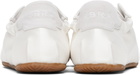 ABRA White Ballerina Sneakers