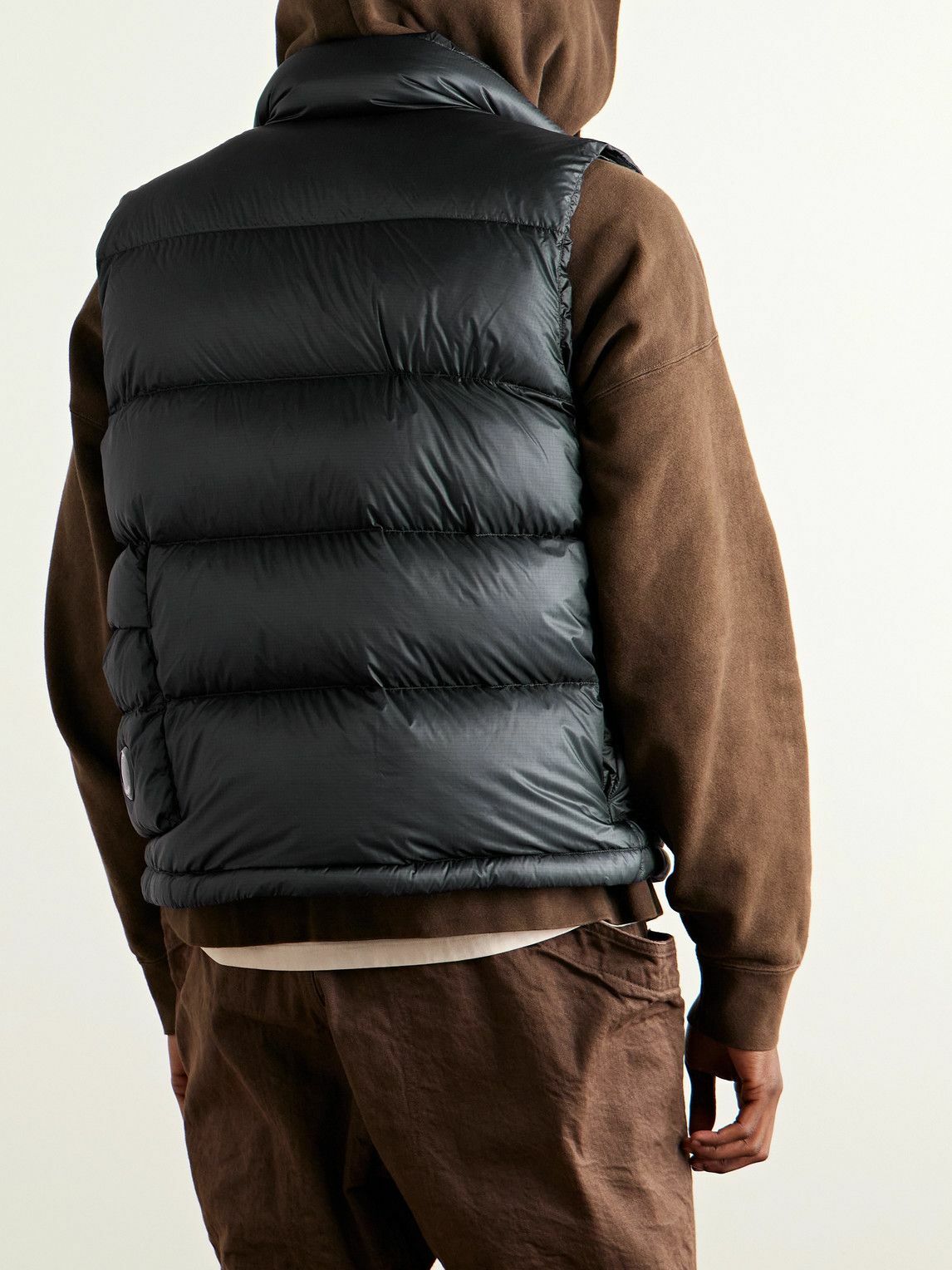 C.P. Company - Quilted Ripstop Down Gilet - Gray