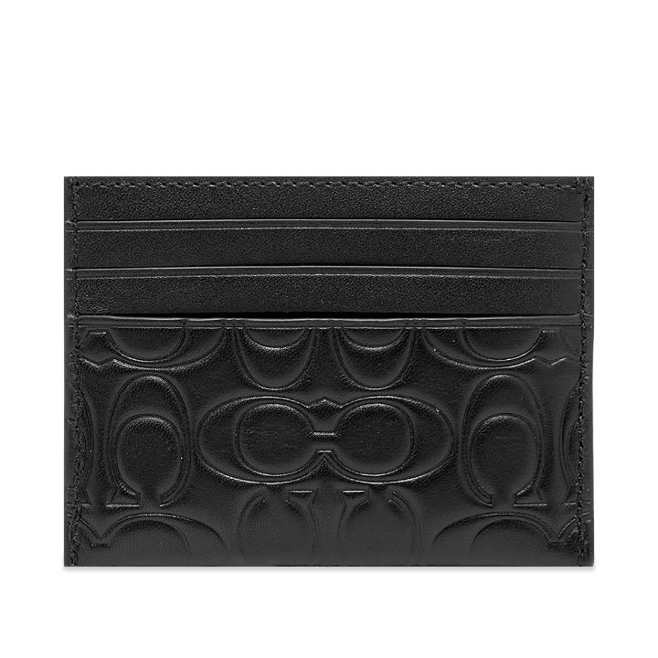 Photo: Coach Embossed Leather Card Holder