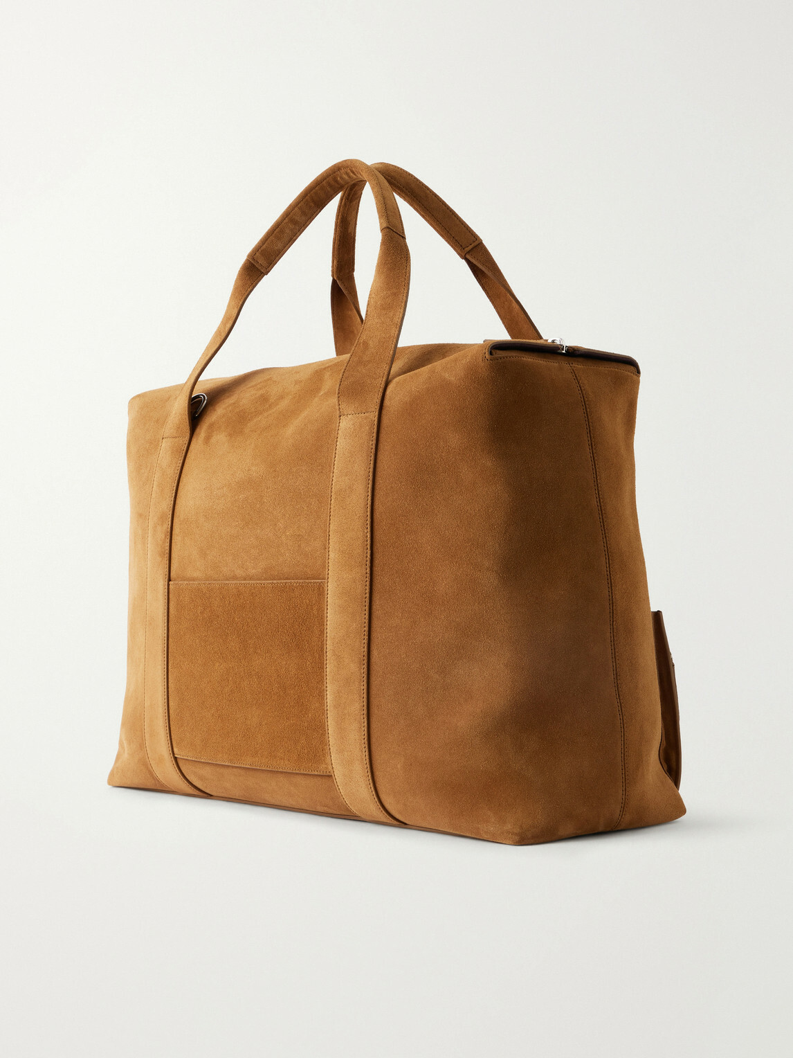 Métier - Racer 53 Suede Weekend Bag - Brown