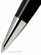 Montblanc - Meisterstück Resin and Platinum-Plated Ballpoint Pen