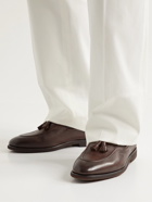 BRUNELLO CUCINELLI - Full-Grain Leather Tasselled Loafers - Brown