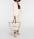 Stella McCartney Logo canvas tote bag