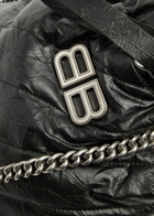 Balenciaga Crush Small Quilted Leather Bucket bag - Black - One Size