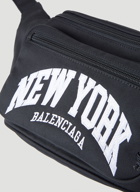 New York Explorer Belt Bag in Black