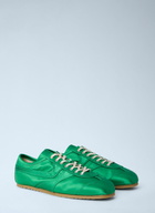 Dries Van Noten Satin Low-Top Sneakers
