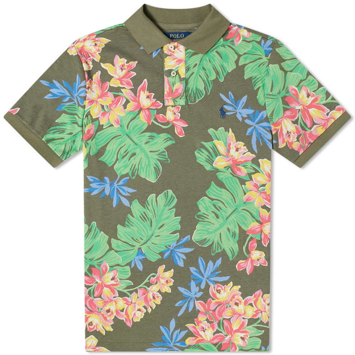 Photo: Polo Ralph Lauren Floral Print Slim Fit Polo