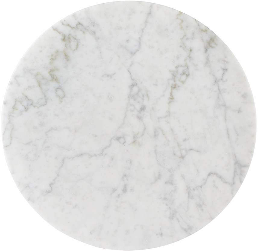Stories of Italy White Bramante Marble Tray