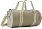 Fred Perry Taupe Classic Barrel Bag