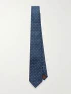 Canali - 8cm Polka-Dot Silk-Twill Tie